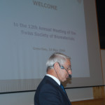 Robert Mathys Jr (Managing director of the Robert Mathys Foundation during the Welcome Address)