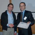 L. Pfister (ETHZ; best poster award) and K. Ruffieux (Degradable solutions AG; member of the SSB executive committee and of the poster award committee)
Controlled release of glial cell line-derived neurotrophic factor from biodegradable nerve conduits