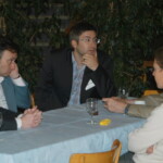 J.-F. Clémence (Geistlich AG), O. Jordan (University of Geneva), F. Maspero (Metalor Dental AG), P. van Landuyt (Alliance, EPFL) and J. Lemaître (SSB President, EPFL) (from left to right)