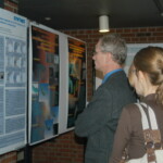 Two interested readers of poster 16.