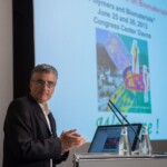 Paul Henri Vallotton delivers a presentation during the 19th Swiss Conference on Biomaterials (SSB), Congress Center Davos, Room Aspen, June 25, 2013, (25.06.2013)