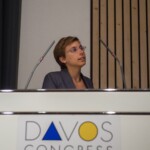 Laetitia (Läetitia) Galea (Robert Mathys RMS Foundation) delivers a presentation during the 19th Swiss Conference on Biomaterials (SSB), Congress Center Davos, Room Aspen, June 25, 2013, (25.06.2013)