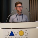 Nick Walters delivers a presentation during the 19th Swiss Conference on Biomaterials (SSB), Congress Center Davos, Room Aspen, June 25, 2013, (25.06.2013)