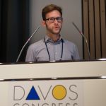 Nick Walters delivers a presentation during the 19th Swiss Conference on Biomaterials (SSB), Congress Center Davos, Room Aspen, June 25, 2013, (25.06.2013)