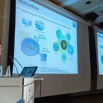 Xiao Hua Qin delivers a presentation during the 19th Swiss Conference on Biomaterials (SSB), Congress Center Davos, Room Aspen, June 25, 2013, (25.06.2013)