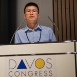 Xiao Hua Qin delivers a presentation during the 19th Swiss Conference on Biomaterials (SSB), Congress Center Davos, Room Aspen, June 25, 2013, (25.06.2013)