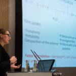 Joanna Idaszek delivers a presentation during the 19th Swiss Conference on Biomaterials (SSB), Congress Center Davos, Room Aspen, June 25, 2013, (25.06.2013)