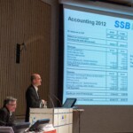 Giancarlo Rizzoli delivers a presentation during the 19th Swiss Conference on Biomaterials (SSB), Congress Center Davos, Room Aspen, June 26, 2013, (25.06.2013)