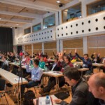 The audience during the 19th Swiss Conference on Biomaterials (SSB), Congress Center Davos, Room Aspen, June 26, 2013, (26.06.2013)