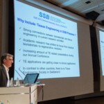 Paul Henri Vallotton delivers a presentation during the 19th Swiss Conference on Biomaterials (SSB), Congress Center Davos, Room Aspen, June 26, 2013, (26.06.2013)