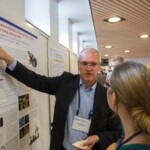 Elmar Hartmann at the poster exhibition during the 19th Swiss Conference on Biomaterials (SSB), Congress Center Davos, Room Aspen, June 26, 2013, (26.06.2013)